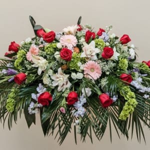 Casket Spray Flower Bouquet
