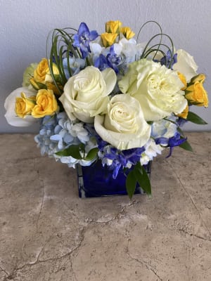 Blue Magic Flower Bouquet