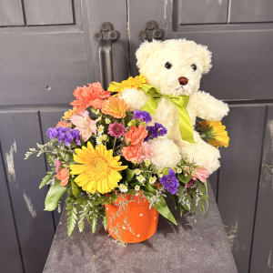 A Beary Happy Day Flower Bouquet