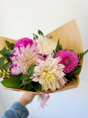 Local Market Bunch Dahlias