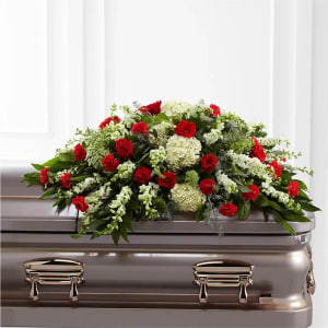 Sincerity Casket Spray Flower Bouquet