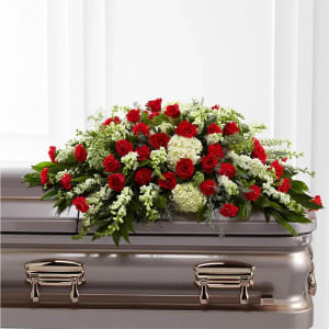 Sincerity Casket Spray Flower Bouquet