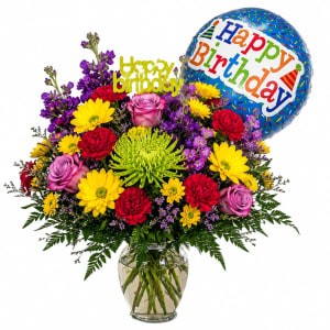 Birthday Bash! Flower Bouquet