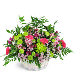 Beautiful Blooms Basket™ Flower Bouquet