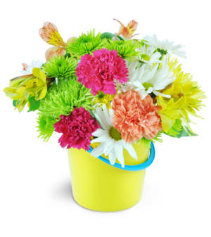 Vibrant Garden Flower Bouquet