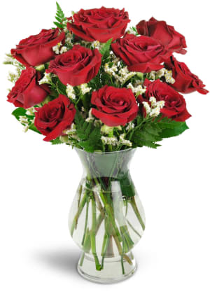 Devoted to You™ Red Roses Flower Bouquet