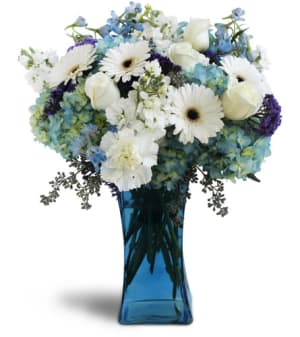 Blooming Blues™ Flower Bouquet