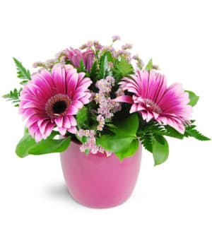 Vibrant Blush Flower Bouquet