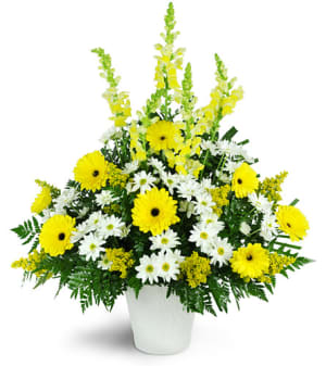 Shining Light Tribute Flower Bouquet