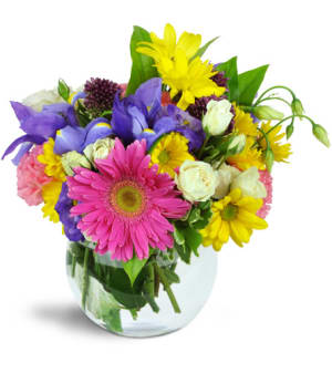 Color Me Happy™ Flower Bouquet