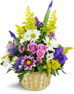 Ode to Springtime Basket™ Flower Bouquet