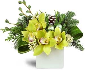 Jolly Jade Holiday™ Flower Bouquet