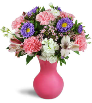 Perky Pinks™ Flower Bouquet