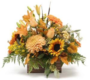 Amazing Ambers Flower Bouquet