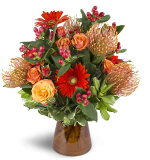 Energetic Orange™ Flower Bouquet