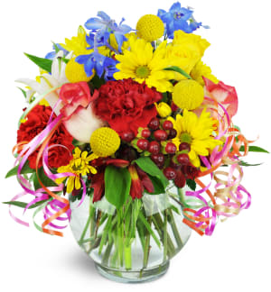 Perfect Wrapped Long-Stemmed Yellow Roses Flower Bouquet