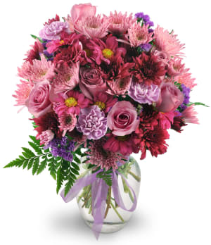 Purple Moon Flower Bouquet