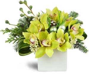Jolly Jade Holiday™ Flower Bouquet