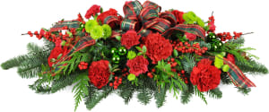 Christmas Traditions Centerpiece™ Flower Bouquet