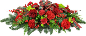 Christmas Traditions Centerpiece™ Flower Bouquet