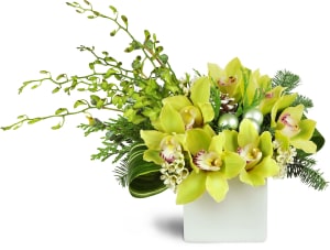 Jolly Jade Holiday™ Flower Bouquet