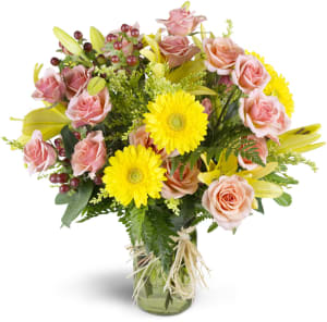 Sweet and Sunny™ Flower Bouquet