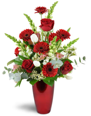 Colors of Love Vase™ Flower Bouquet
