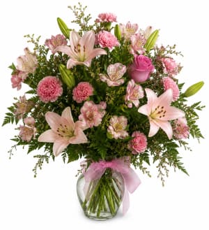 Pretty in Pink Flower Bouquet