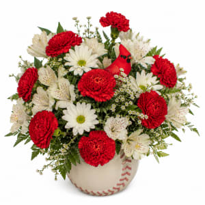 Cardinal Spirit Flower Bouquet