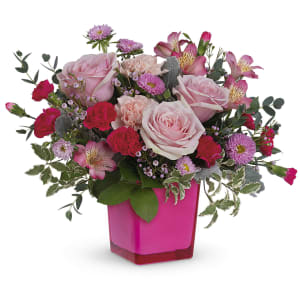 Pink Reflection Flower Bouquet