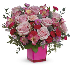 Pink Reflection Flower Bouquet