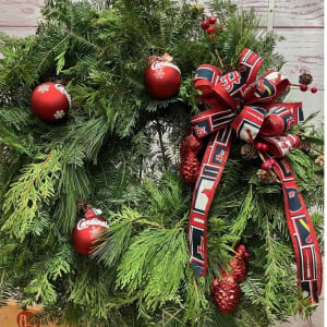Adult Class! Decorate a Fresh Evergreen Wreath 12/02 @ 4PM or 6PM