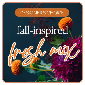 Designer's Choice Fall-Inspired Flower Bouquet