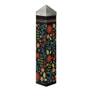 Chalkboard Floral 20" Art Pole