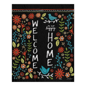 Chalkboard Floral 20" Art Pole