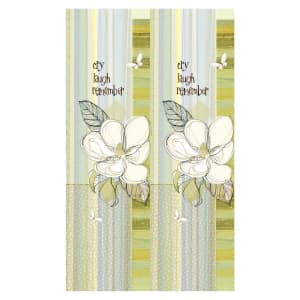 Cry Laugh Remember 13" Mini Art Pole