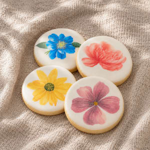 Sugar Cookies Flower Bouquet