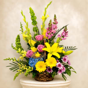 Spring Tapestry Flower Bouquet