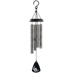Becomes A Memory Wind Chime With Stand Flower Bouquet