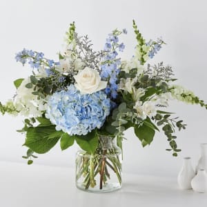 Breezy Blues Flower Bouquet