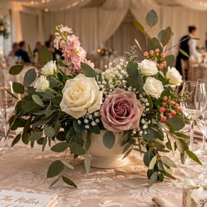 Champagne Wedding Collection Flower Bouquet