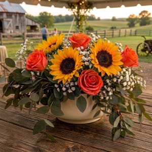 Clementine Wedding Collection Flower Bouquet