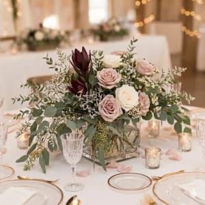 Marsala Wedding Collection Flower Bouquet