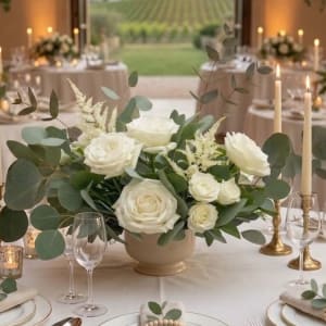 Porcelain Wedding Collection Flower Bouquet