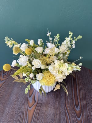 Golden Butterfly Kisses By Elite Flower Bouquet