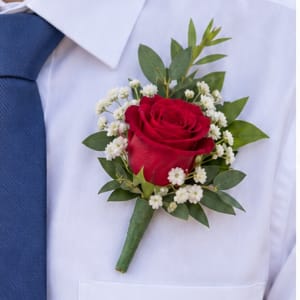 Red Homecoming Flowers Flower Bouquet