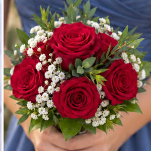 Red Homecoming Flowers Flower Bouquet