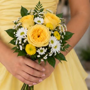Yellow Homecoming Flowers Flower Bouquet