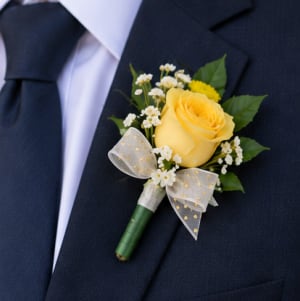 Yellow Homecoming Flowers Flower Bouquet
