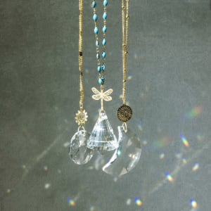 Radiating Heart Pocket Suncatcher